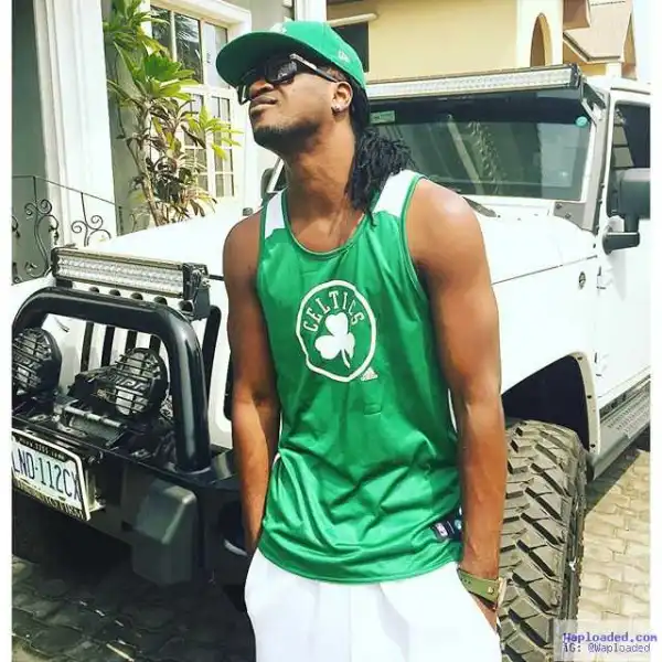 Photo: Paul Okoye Drills His New Artiste At Gym, Says He Needs Six Packs For Ladies